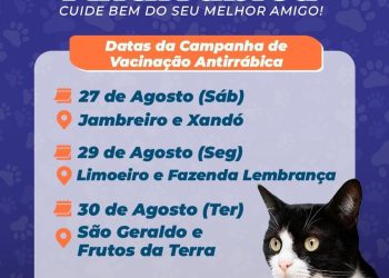 Chegou a vez dos nossos fiéis companheiros receberem a merecida proteção.