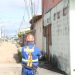 Fios de internet junto a rede de energia elétrica, se tornou um penduricalho muito perigoso.