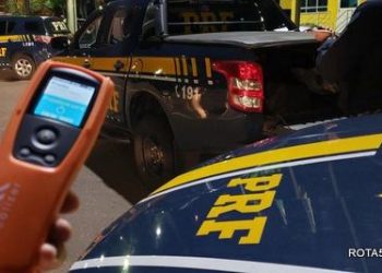 Motorista bêbado foge de posto sem pagar e é grampeado.