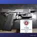Polícia Militar apreende arma e carro usado em sequestro.