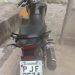 Moto tomada de assalto no bairro do Santa Lucia