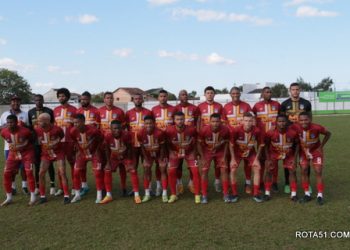 Seleção de Eunápolis não jogo mal, mas também não venceu.