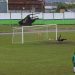 Embora nublado, uma garoa fina e fria, o tempo não fez esmorecer a seleção eunapolitana, foi só 1 x 0, mas valeu o esforço.
