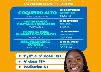 Ainda não tomou a vacina contra a COVID-19?
