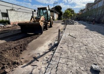 Começam as obras de pavimentação no Jardim Vila Verde