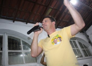 Em Vitória da Conquista, João Roma, pede votos para eleger Bolsonaro e ACM Neto.
