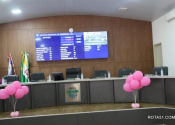 Sessão da Câmara de vereadores no “pós” eleição, praticamente virou palanque político.