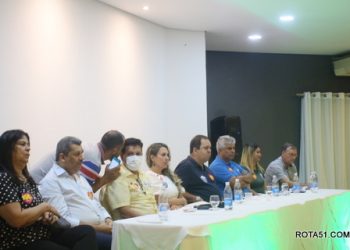 Prefeita Cordélia, e os deputados eleitos, estiveram em uma coletiva, visando as próximas eleições.