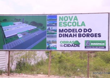 Depois de alguns anos, está surgindo a nova escola “Arnaldo Moura Guerrieri”