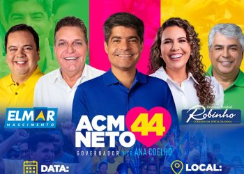 ACM Neto confirma presença em caminhada em Eunápolis nesta quarta-feira