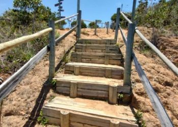Obras avançam, em Arraial D’Ajuda