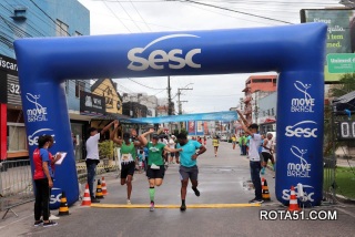 SESC promove corrida em Eunápolis e arrecada mais de 2 toneladas de alimentos.
