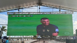 COPA DO MUNDO – Prefeitura de Porto Seguro instala telão gigante na Passarela da Cultura