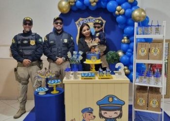 De aniversário de criança, a prisão por porte ilegal de arma, a PRF manda e não pede.
