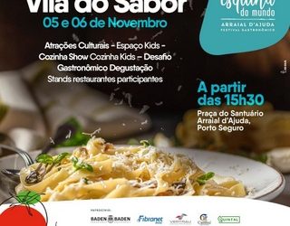 Vila do Sabor: espaço ideal para aproveitar com a família neste fim de semana