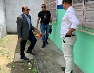 Escola Municipal Fernando Alban é invadida por vândalos e aulas são suspensas