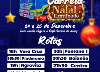 Carreata de Natal em Porto Seguro