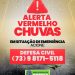 Defesa Civil de Eunápolis alerta para previsão de fortes chuvas nesta sexta-feira