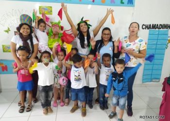 Projeto “O Teatro Vai à Escola” beneficia mais de 2 mil estudantes da educação infantil de Eunápolis