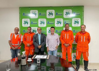 Secretário Paulo Dapé conduz reunião para fortalecer parceria entre Prefeitura de Eunápolis e Corpo de Bombeiros