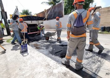 Prefeitura intensifica operação tapa-buracos