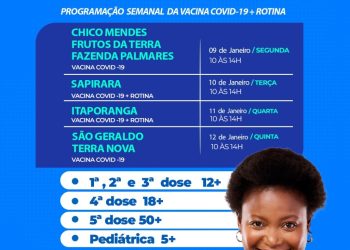 Se liga, agora tem a 5ª dose da vacina contra a COVID-19!
