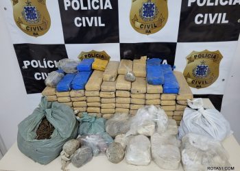 Policia civil, apreende grande quantidade de drogas na cidade, foi o maior prejuízo do PCE, Primeiro Comando de Eunápolis