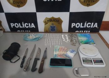 23ª COORPIN/EUNÁPOLIS / EUNÁPOLIS: POLICIAIS CIVIS apreendem drogas durante investigações de desaparecimento.
