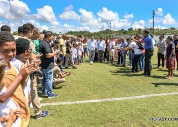 Nosso estádio municipal está de cara nova!
