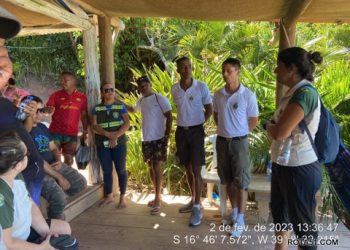 PRAIA DO SATU: MOVIMENTAÇÃO DE LANCHAS RECEBE ORDENAMENTO PARA MELHOR EXPERIÊNCIA E SEGURANÇA