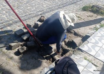 Manutenção de ruas atende Centro e Campinho