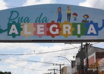 Rua da Alegria, a felicidade da criançada, dos 8 aos 80, todo dia, é dia de ser feliz.