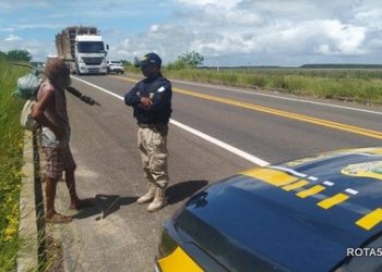 PRF aprende mais armas na rodovia, além desta, o registro de várias outras ocorrências.
