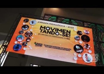 A jornada pedagógica de Porto Seguro tem o tema: “Movimentando-se”.