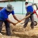 Obra da quadra de esportes e espaço de convivência no Parque da Renovação está prestes a ser inaugurada