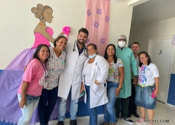 AÇÕES DO MARÇO LILÁS – DIA D DA CAMPANHA SAÚDE DA MULHER