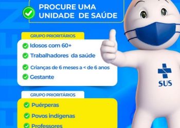 ENTRAMOS EM AÇÃO CONTRA A GRIPE INFLUENZA!