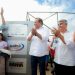 Prefeito Agnelo Santos e comitiva de Cabrália participam de inaugurações no Sul da Bahia