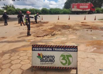 PREFEITURA SEGUE TRABALHANDO NOS BAIRROS E DISTRITOS: VERA CRUZ É BENEFICIADA COM OPERAÇÃO TAPA-BURACOS