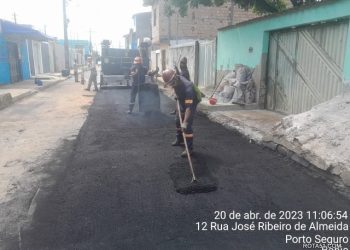 RECUPERAÇÃO DAS VIAS GARANTE MELHOR QUALIDADE DE TRÁFEGO~