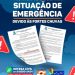 DECLARADA SITUAÇÃO DE EMERGÊNCIA DEVIDO ÀS FORTES CHUVAS EM PORTO SEGURO
