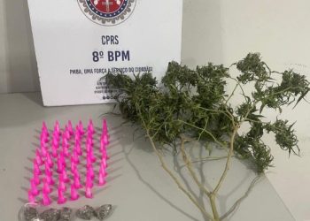 8° BPM apreende entorpecentes, em Porto Seguro