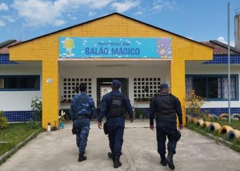 ESCOLA SEGURA – GUARDA CIVIL REALIZA RONDAS OSTENSIVAS
