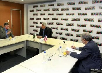 PREFEITO JÂNIO NATAL É RECEBIDO PELO GOVERNADOR JERÔNIMO