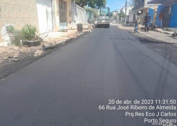 RECUPERAÇÃO DAS VIAS GARANTE MELHOR QUALIDADE DE TRÁFEGO