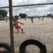 DOMINGO DE MUITO CALOR E MUITO FUTEBOL NO CAMPEONATO DO BAIRRO JUCA ROSA.