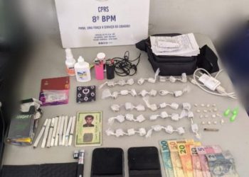 8° BPM realiza nova apreensão de drogas, em porto seguro. três pessoas foram conduzidas
