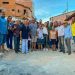 Prefeita Cordélia Torres visita grandiosa obra da Rua Lua Nova no bairro Moisés Reis