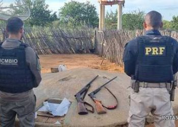 Em ação conjunta PRF, ICMBIO e INEMA realizam ações de combate a caça ilegal na região de Curaçá (BA)