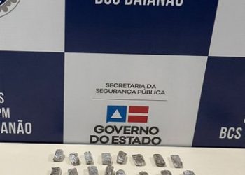 DROGAS SÃO APREENDIDAS PELO 8° BPM, EM PORTO SEGURO